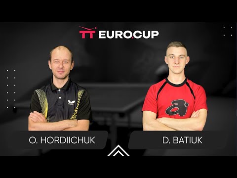 16:45 Oleksandr Hordiichuk - Dmytro Batiuk 01.07.2025 TT Euro.Cup Ukraine Master Table 4