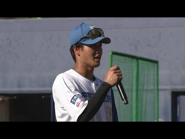 【ファーム】8月18日 ファイターズ・細川凌平選手 ヒーローインタビュー 8月18日 北海道日本ハムファイターズ 対 東京ヤクルトスワローズ