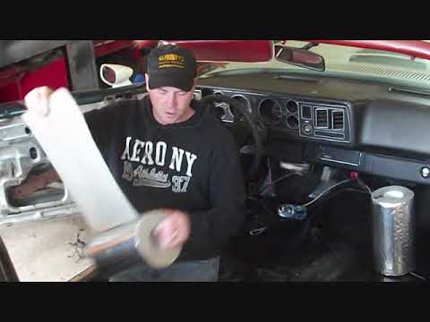 "How To" Install Sound Deadener on your Camaro & Trans Am FOIL Style