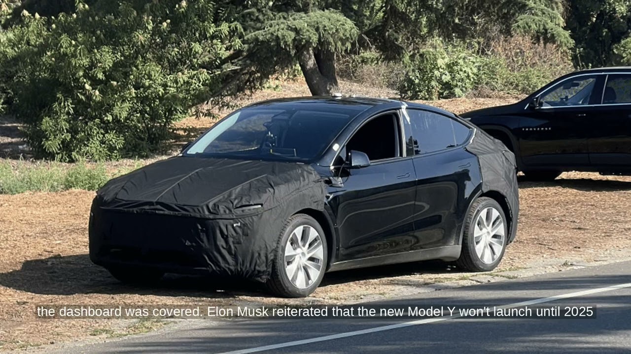 Tesla Model Y Refresh Spotted Testing for the First Time