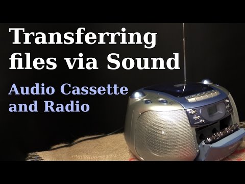 Transfer a file to PC via Radio or from the Audio Cassette | TrueTTY