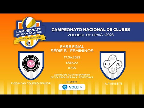 PV2014/ AV COLÉGIO EFANOR vs A AVENSE 78 - CN DE CLUBES DE VOLEIBOL DE PRAIA 2023