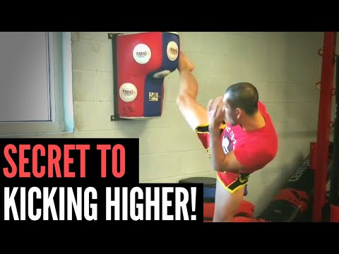 HOW TO DO A HIGH KICK - SECRET TO KICKING HIGHER