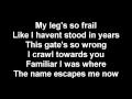 William Fitzsimmons - Fade and Return Lyrics ( Gold in the Shadow )