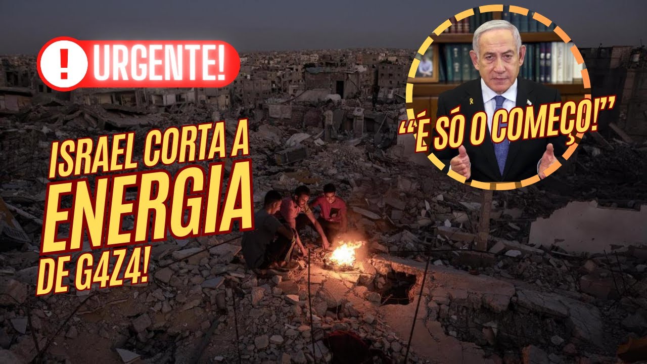 ISRAEL CORTA O FORNECIMENTO DE ENERGIA! A CONTAGEM REGRESSIVA COMEÇOU!