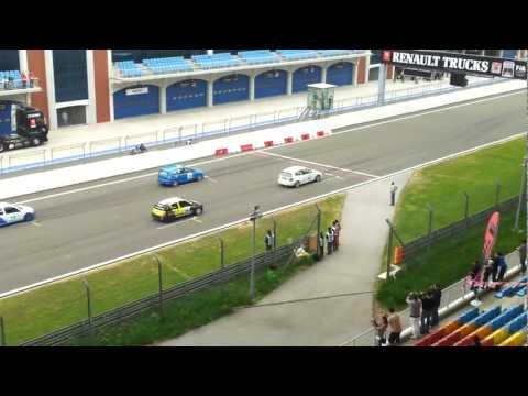 Turkish Touring Car Championship 2012 Day 2, Race 2. Start of the Race. (HD)