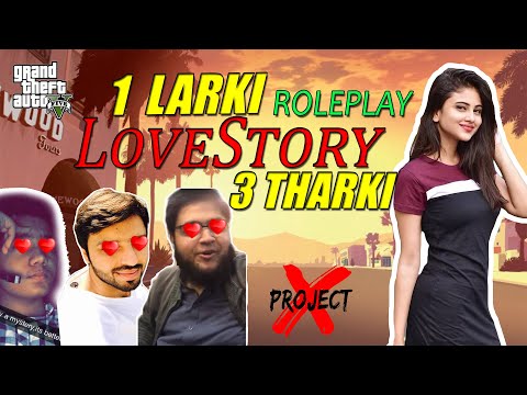 1 LARKI pe 3 THARKI | TIPU BADMASH RAPTOR SICC & BUNNY PLAYS | GTA5 LOVE STORY | short movie
