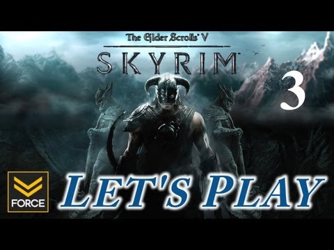 Skyrim - Giant Spiders, Draugr and Puzzles! (Let's Play #3) 1080p HD