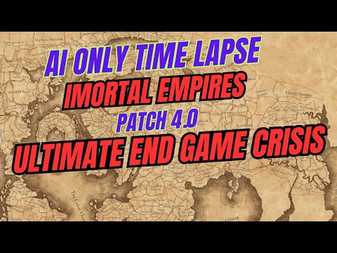 AI Only Time Lapse Ultimate End Game Crisis (patch 4.0)