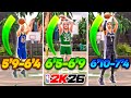 NEW BEST JUMPSHOTS FOR ALL BUILDS HEIGHTS 3PT RATINGS In NBA 2K26 BEST SHOOTING TIPS In 2K26