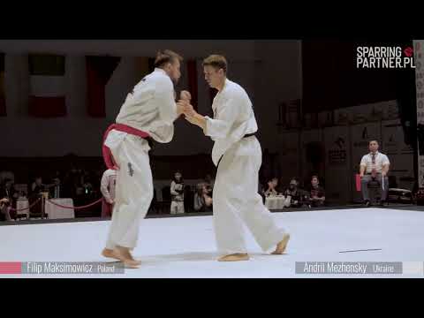 Andrii Mezhensky vs Filip Maksimowicz  19th European Open Karate Championship 2022 IKO