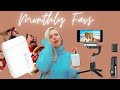 January Monthly Favorites 2023 Hohem Gimbal Stabilizer Liene Photo Printer Kunda Box