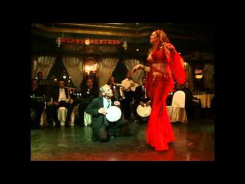 Joana Saahirah of Cairo dancing tabla solo in Egypt