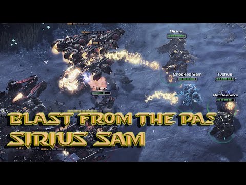 STARCRAFT 2 COOP MUTATION | BLAST FROM THE PAST | TYCHUS & KARAX | SIRIUS SAM