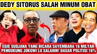Download lagu DASAR POLITISI LOWBET‼️ SUDAH JELAS2 EGIE SUDJANA YANG NGOMONG, PENDUKUNG JKW LU SALAHIN🤪 16 MILYAR? mp3