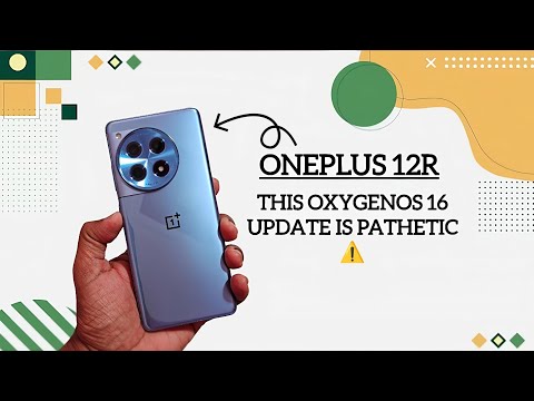 Oneplus 12r This OxygenOS 16 update is pathetic