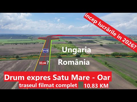 Drum Expres Satu Mare - Oar, traseul filmat complet| prezentare proiect