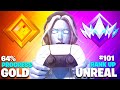 Gold To Unreal Controller Speedrun Fortnite Season 4 Ranked
