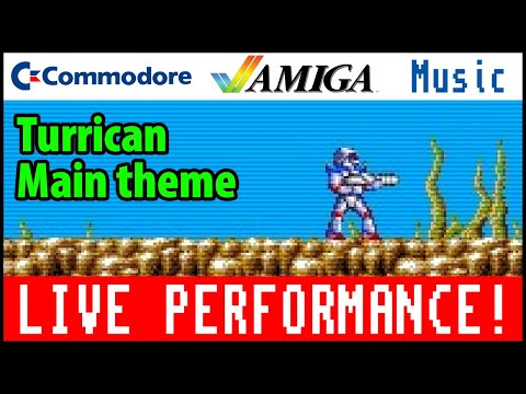 Live performance played BY EAR! Turrican title music by Chris Huelsbeck