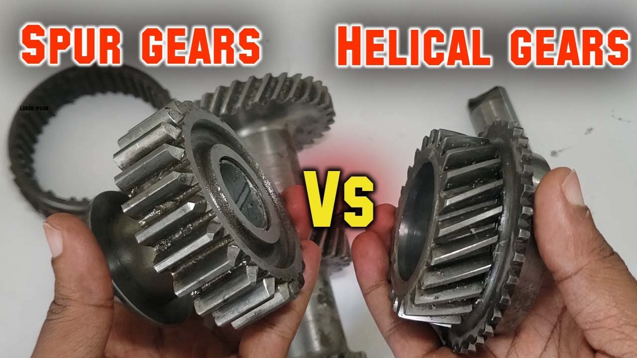 Spur Gears vs Helical Gears: What's the Difference?