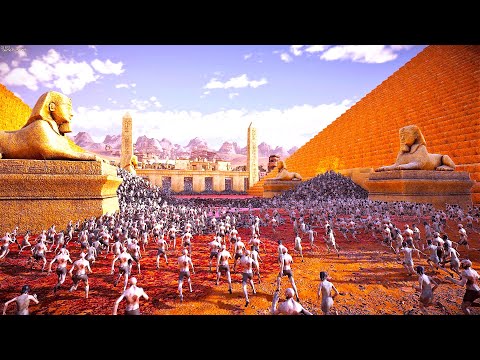 Cleopatra Guards Pharaohs Tomb | EPIC Siege Battle - Ultimate Epic Battle Simulator 2 | UEBS 2
