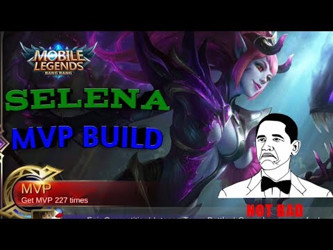 SELENA MVP BUILD | SELENA KILLING MACHINE | MOBILE LEGENDS