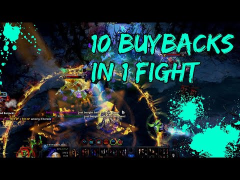 Iconic 10 Buybacks in 1 Fight at TI10 between T1 & LGD | DOTA 2