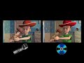 Toy Story Original 35mm Theatrical Print Vs DVD Digital Transfer Re Release