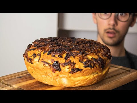 Argentinische Pizza Gefüllt Mit Käse! | Fugazzeta Rezept
