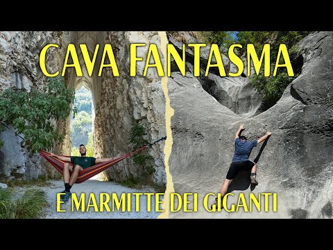 La CAVA FANTASMA e le MARMITTE dei GIGANTI delle ALPI APUANE