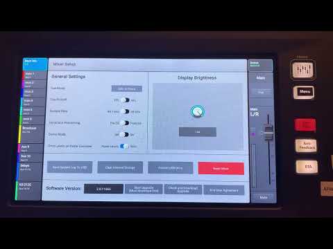 How to format a USB drive on a QSC TouchMix 30 Pro