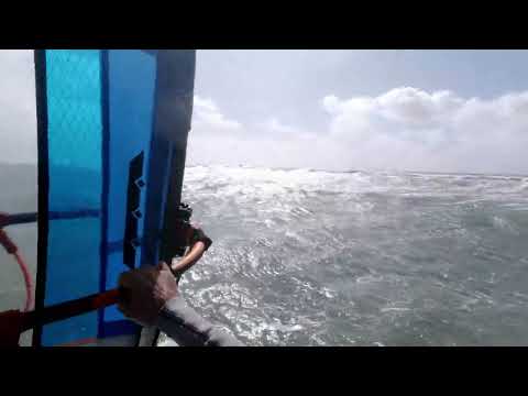 Another windy blast n the severne pyro and 4.2 Simmer Style Blacktip