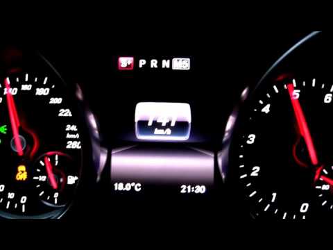 2016 Mercedes SLC 200  Acceleration 0-215 km/h