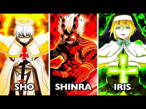 ALL 8 PILLARS & Their STRONGEST Powers in Fire Force EXPLAINED! (Shinra Bansho Man, Sho, Iris)