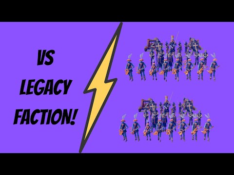 Almost Every Unit From The Legacy Faction vs Every Faction Army! Totally Accurate Battle Simulator