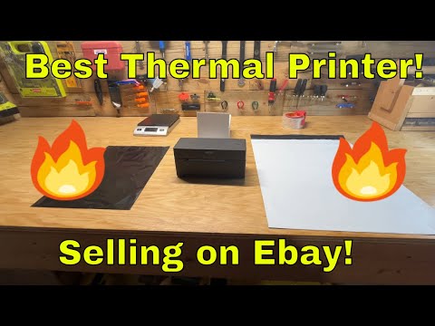 How to Ship Items on Ebay! Best Thermal Printer for Selling Ebay! Best Shipping Supplies on Amazon!