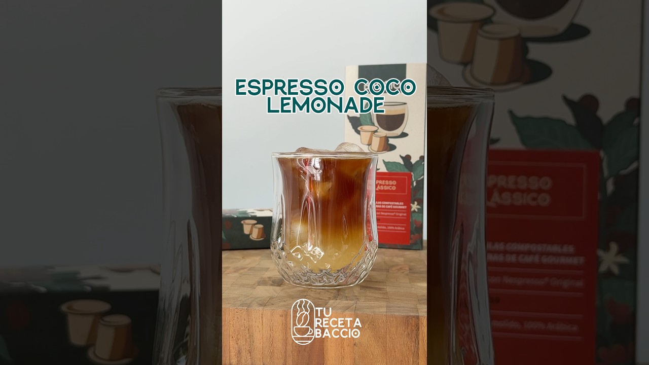Espresso Coco Lemonade una bebida refrescante y única