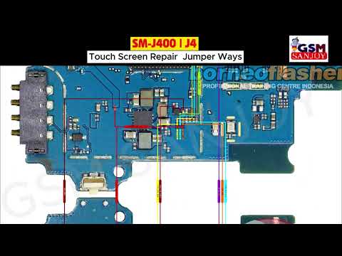 Samsung J4 SM-J400 Touch Screen Problem Repair All Supply Jumper Ways #gsmsanjoy
