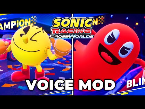 Pac-Man Voice Mods | Sonic Racing CrossWorlds