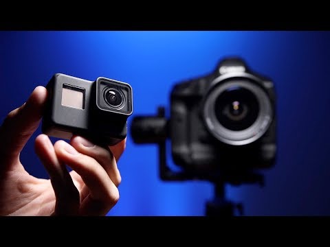 GoPro Hero 7 HyperSmooth vs DSLR Gimbal - Side by Side Comparison
