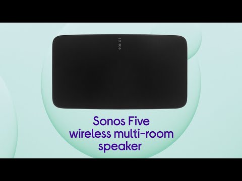 Sonos Five Wireless Multi-room Speaker - Black - Product Overview