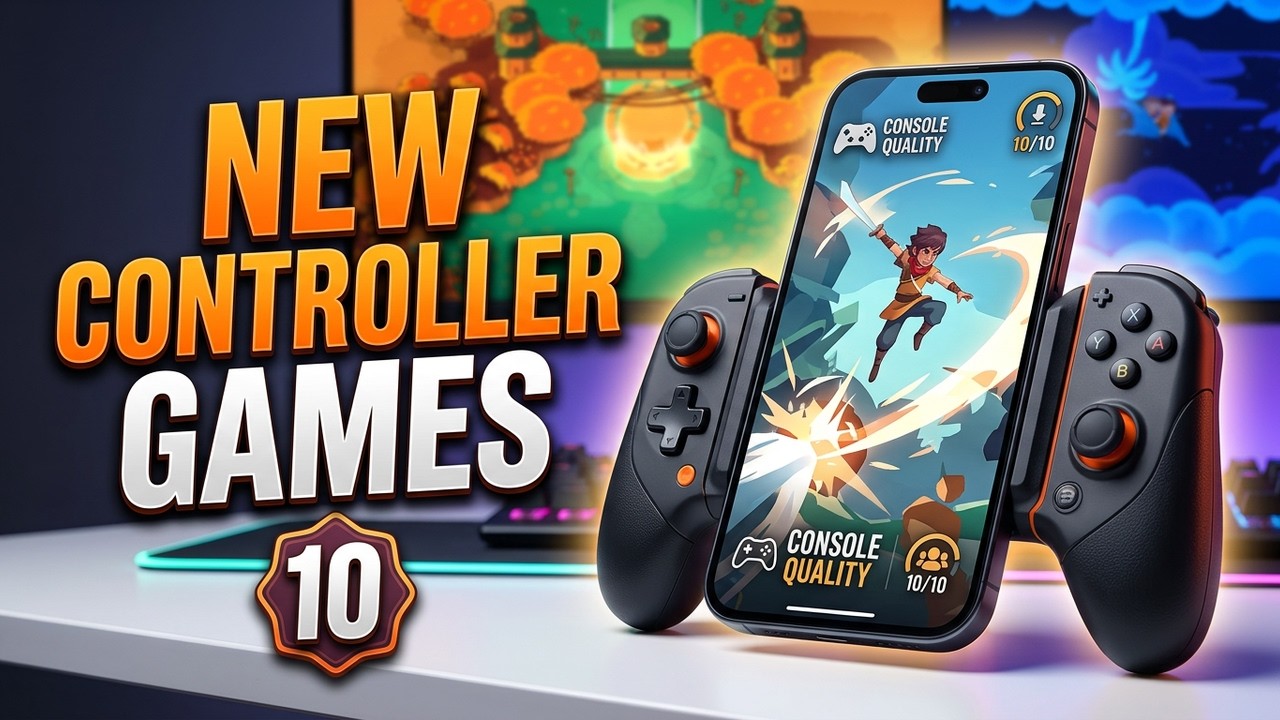 Top 10 Best New Android Games With Controller Support 2026