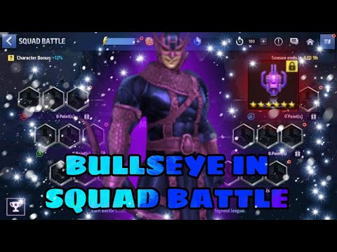 Bullseye- 4.1M+ - Squad battle- Tips and Tricks and when to swap in Doc Oc- MARVEL FUTURE FIGHT
