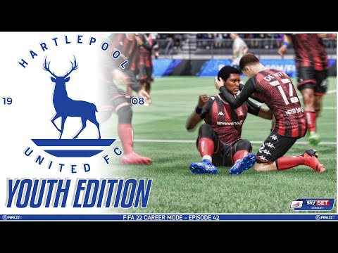 FIFA 22 YOUTH ACADEMY Career Mode EP42 - Youth Edition - Hartlepool United - WHEELS FALLING OFF