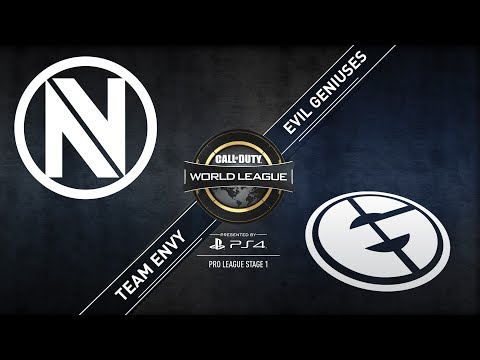 Team EnVyUs vs. Evil Geniuses  - CWL Pro League - Division B - Stage 1