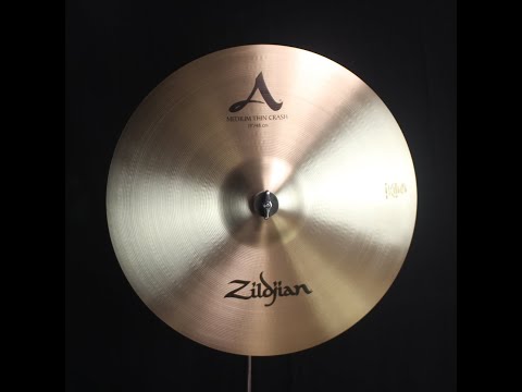 Zildjian 19" A Medium Thin Crash - 1579g (video demo) image 2