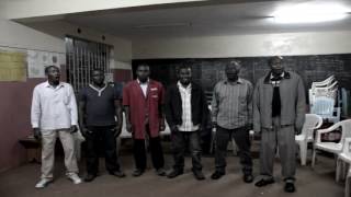 The Oasis seven singing a Kikuyu adaptation of the Hymn praise the lord