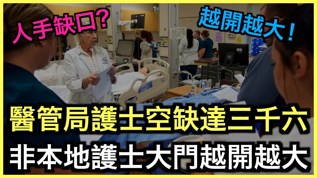 一片睇哂｜政府引入非本地護士鋪路！？質素把關成隱憂！？｜土炮新聞台