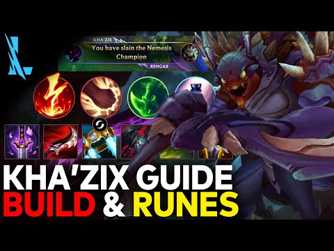 BEST Kha'Zix BUILD & RUNES WILD RIFT | How To Play Kha'Zix | 22 KILL GAME + NEMESIS DUEL WINNER