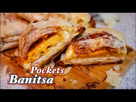 Banitsa Pockets || Bulgarian Phyllo Dough Cheese Pockets